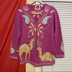 Storybook knit sweater